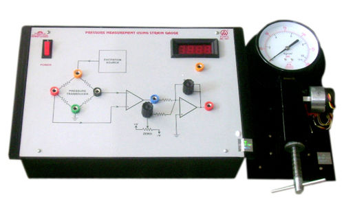 Pressure Measurement using Strain Gauge