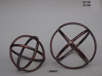 Abstract Sculpture Aluminum Bronze Finish