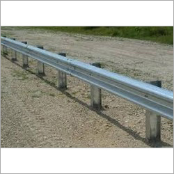 W Beam Crash Barrier