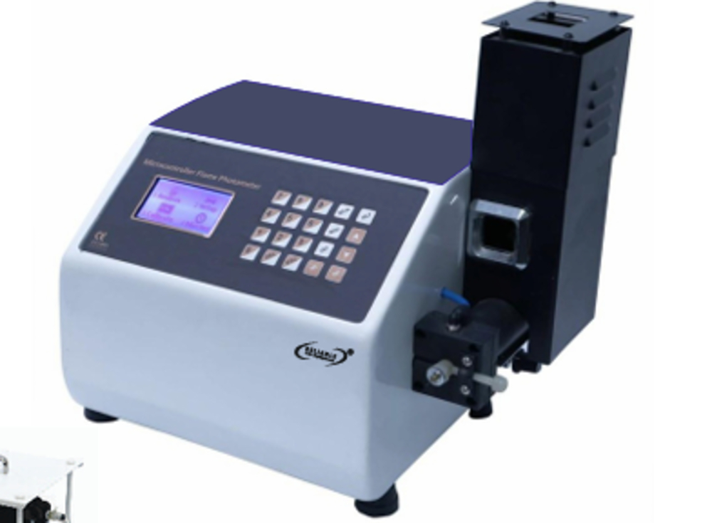 Flame Photometer - Color: Blue And White