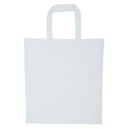 White Loop Handle Non Woven Bag