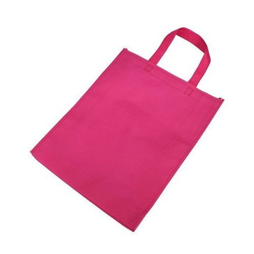Pink Loop Handle Non Woven Shopping Bag