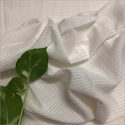 Organic Banana Stripe Fabric