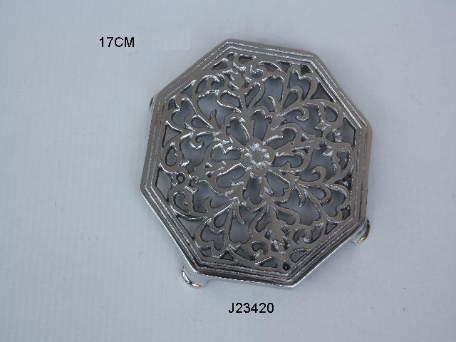 Aluminum Trivet Mirror Polish