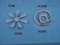 Aluminum Trivet Mirror Polish Cast Metal