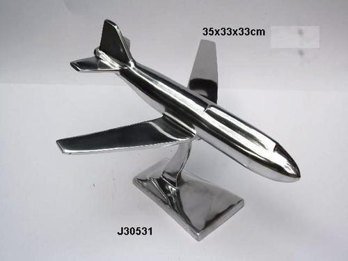 Aluminum Decoctive Aeroplan Mirror Polish