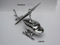 Aluminium Aluminum Decoctive Helicopter Mirror Polish