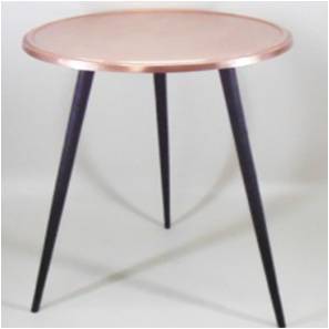 Furniture Aluminium Table With Iron Legs