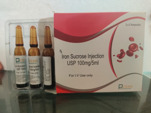 Liquid Iron Sucrose Injection 100Mg/5Ml