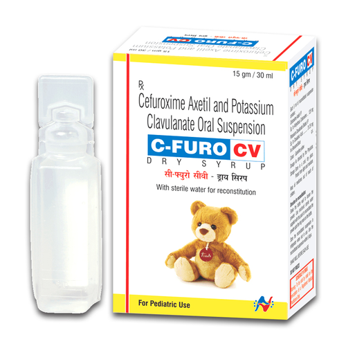 Cefuroxime & Potassium Clavulanate Dry Syrup Grade: A