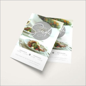 Printed Business Flyers