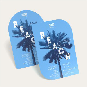 Printed Die-Cut Flyers