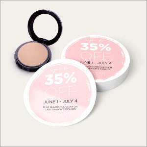 Printed Circle Flyers