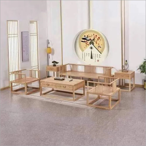 Wooden Sofa Set