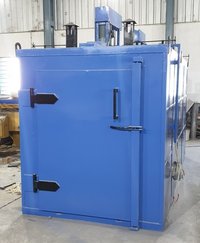 Electrode Baking Oven - Electric, 60,000 Watt, Customized Size, Pid Programmable Control, Painted Finish, Temperature Range: 0 To 600â°c | Industrial Heat Treating Ovens