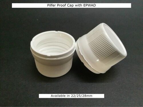 Plastic Seal Caps - High-Density Polypropylene, 20-30 mm Neck Size, White Color | Secure, Spill-Proof Screw Cap for Bottles