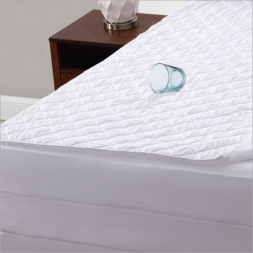 Cotton White Mattress Protector