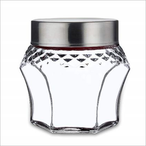 300 ml Croco Crystal Storage Glass Jar