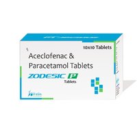 Aceclofenac And Paracetmaol Tablet