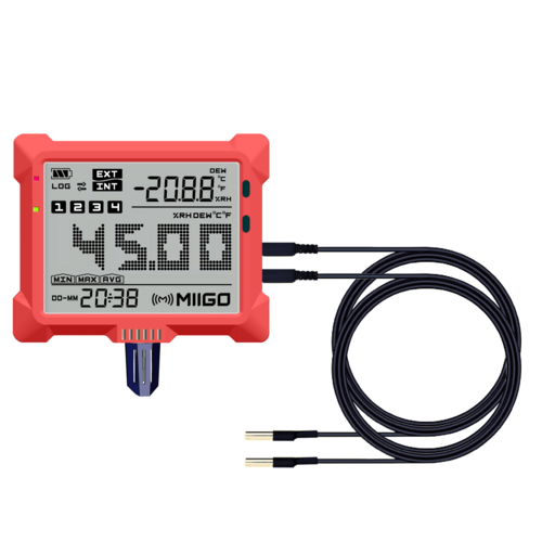 Portable Digital Data Logger Model Blue-H-A-THIT2 from MIIGO ONLINE  LLP