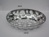 Aluminum Cake Stand Mirror Polished