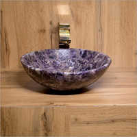 Designer Amethyst Wash Basin