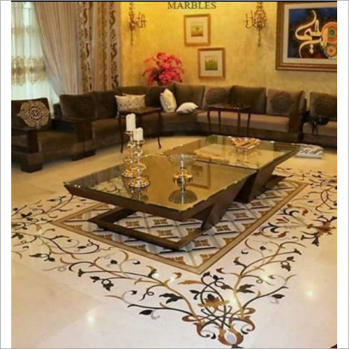 Decorative Marble Inlay Flooring