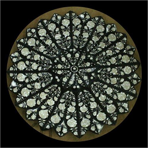 Decorative Mother Of Pearl Inlay Table Top