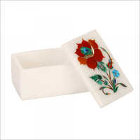 Decorative Marble Inlay Trinket Boxes