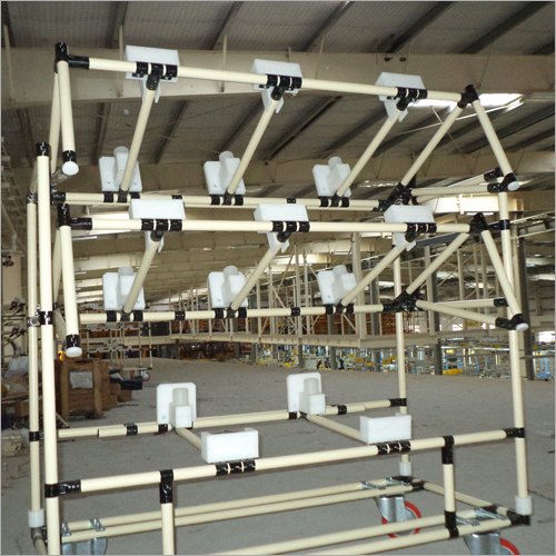 Assembly Line Material Storage Trolley Application: Industrial