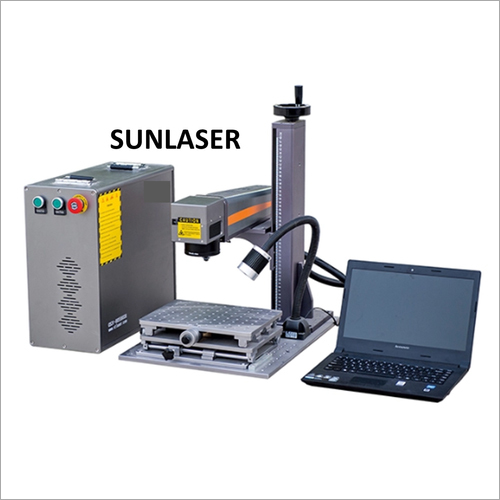 Fiber Laser Industrial Metal Barcode Marking Machine