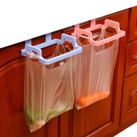 Garbage Bag Napkin Hanger (pack Of 2) - Plastic Material, 18.5cm X 14cm X 4.5cm Dimensions | Versatile Kitchen Hanger, Random Shade