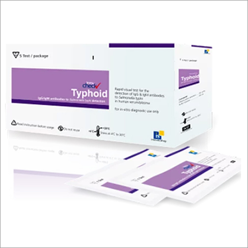 Immucheck Typhoid IgG-IgM Rapid Test Kit