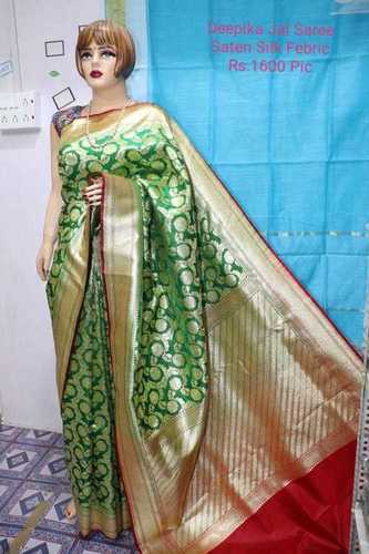 Satin Katan Silk Saree