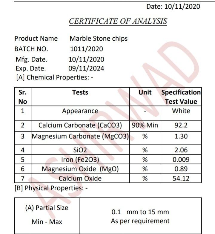 Panther White Crushed stone chips CALCIUM CARBONATE POLTRI FEED Terrazzo flooring construction aggregate