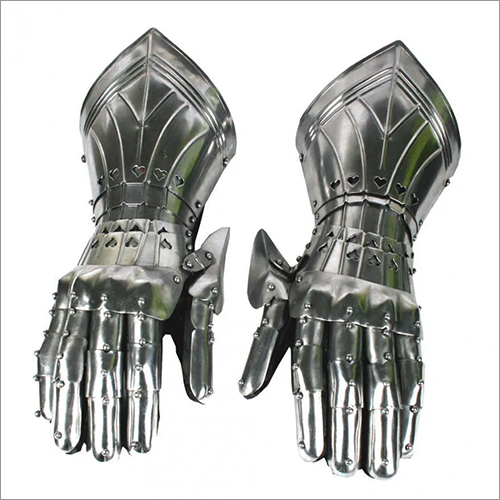 Medieval Knight Armor Gloves