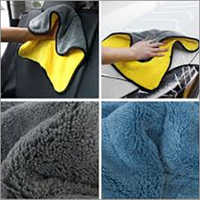 Car Cotton Cleaning Cloth - Soft, Reusable, Tear Resistant | Diverse Sizes And Colors For Effective Car Cleaning And Versatile Use