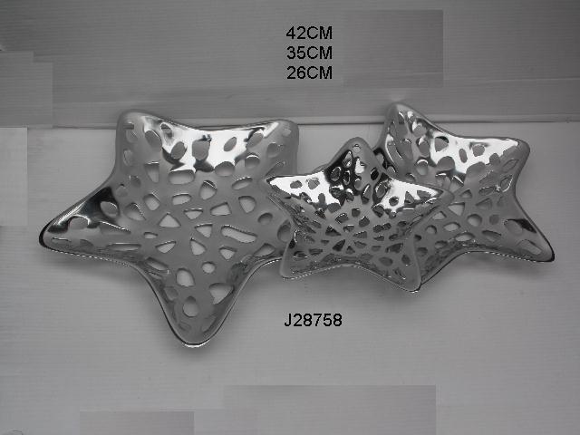 Aluminum Bowl Square Shape in Mirror Polish