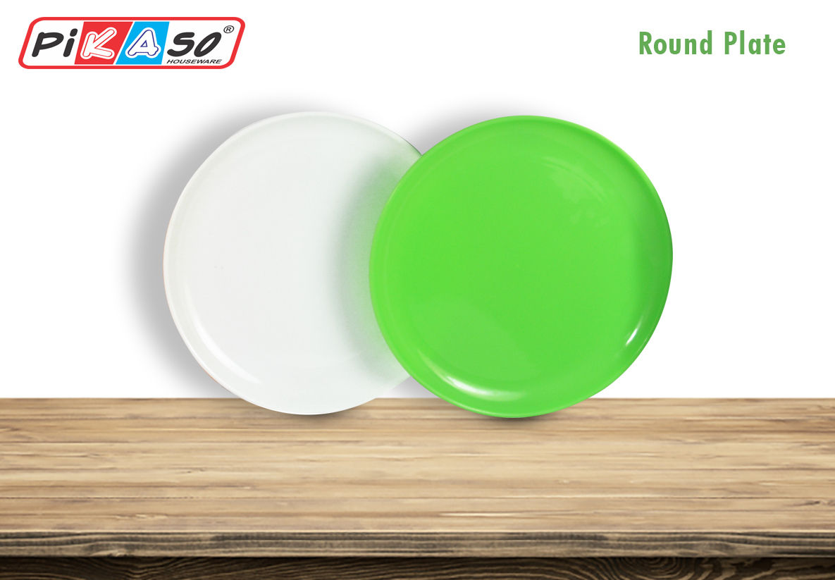 Round Quarter Plate 8 Inch (6 Pc Set)