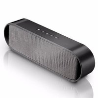 Pebble Groove Slide Wireless Bluetooth Speaker|in-built Micro Phone|aux Support|stereo Sound