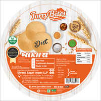 Diet Khakhra - Whole Wheat Flour, Round Shape 200gm Vacuum Pack, Plain Flavor | Best Before 6 Months, 478 Kcal Energy, 13.4g Protein