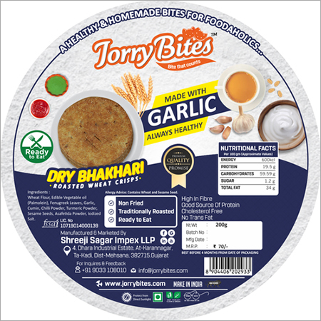 Garlic Dry Bhakhari