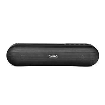 Pebble Edge Wireless Bluetooth Speaker|in-built Fm|heavy Bass Sound|aux Support