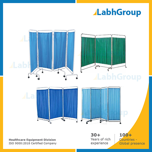 Bedside screen for hospital
