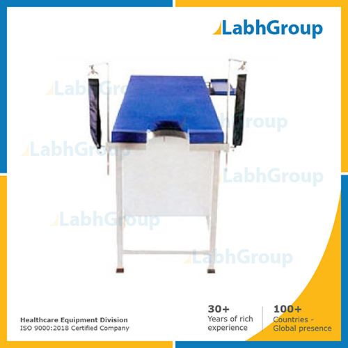 Dilation and curettage (D&C) couch for hospital room