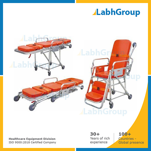 Stretcher cum wheelchair for hospital By LABH PROJECTS PVT. LTD.