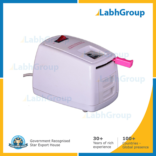 Needle syringe destroyer for hospital