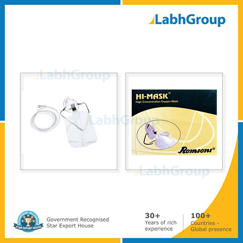 High concentration oxygen mask
