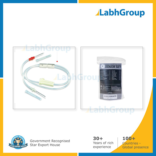 Blood donor set
