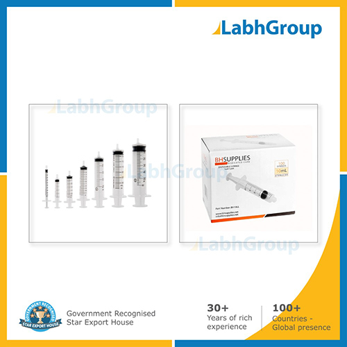Disposable syringe By LABH PROJECTS PVT. LTD.